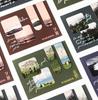 Creative Magnetic Bookmarks Beautiful Landscape Book Pages Marker Students Back To School Supplies Aesthetic Stationery Gifts