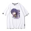 Summer Cartoon Ghost Killing Blade Summer Anime Cotton Cartoon Printing New Unisexs and Womens Casual Round Neck Short Sleeve