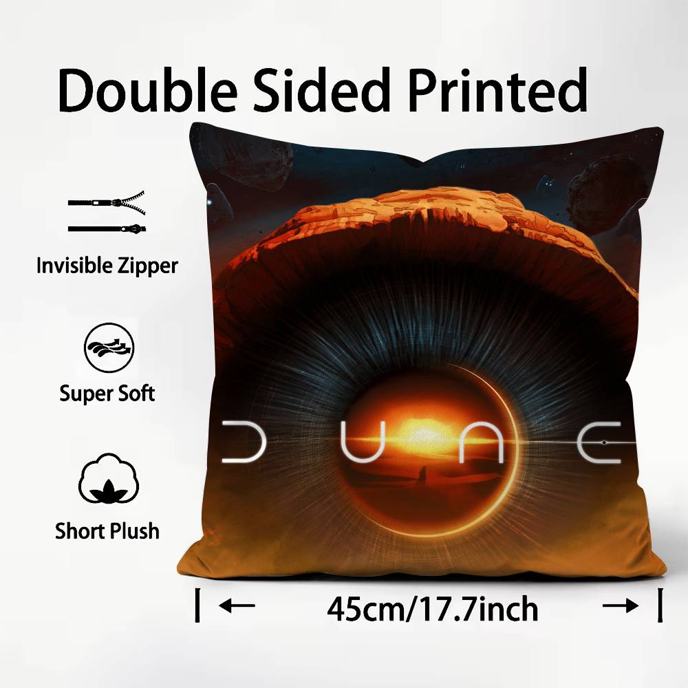 D-Dune Classic Movie Pillow Case Good Print Pillowcase Living Room Sofa Cushion Cover Bedroom Room Decor