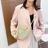 Fashion Hollow Out Shoulder Bags For Women Casual Straw Crossbody Small Round Bag Purse Tassel Messenger Handbags