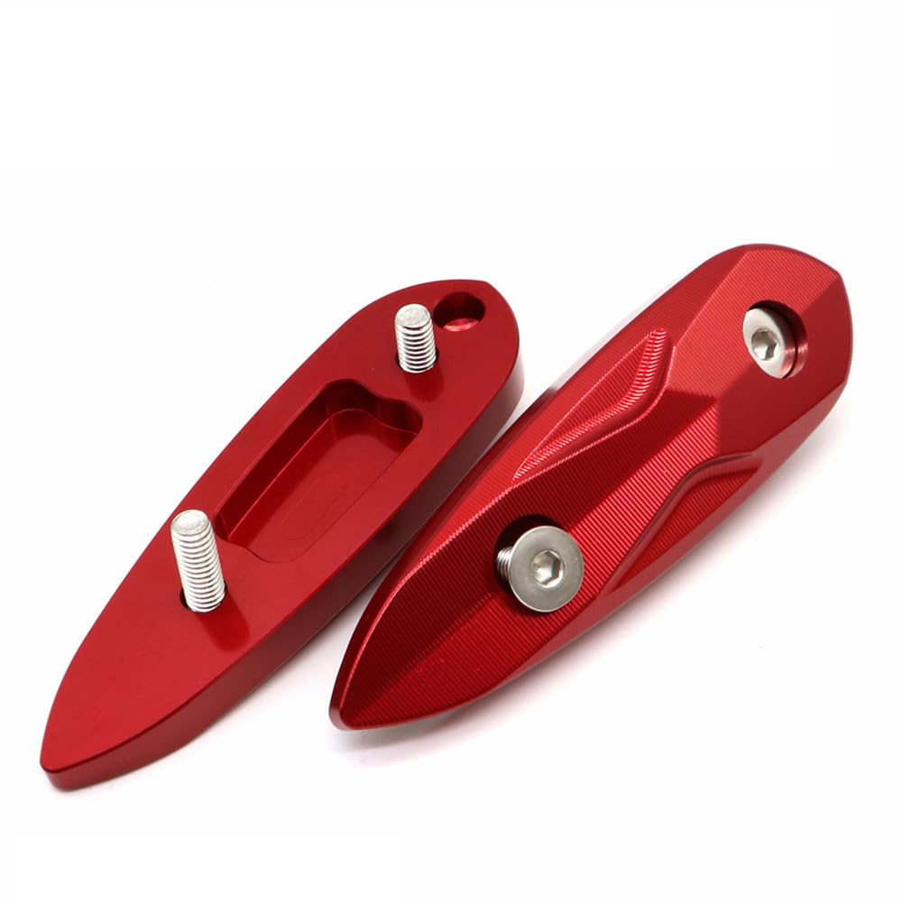 AL-mart Zaślepki otworów po lusterkach motocyklowych Płyta dekoracyjna bazowa blokująca lusterka Aluminium CNC Dla Yamaha YZF-R25/R3 2015-2023, YZF-R15 2017-2023