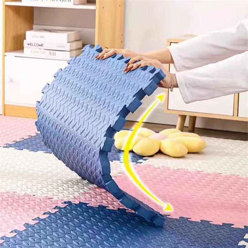 24pcs Xpe Spliced Thickened Foam Floor Mat Children's Baby Crawl Mat Absorbent Dirt Resistant Jigsaw Non-slip Floor Mat