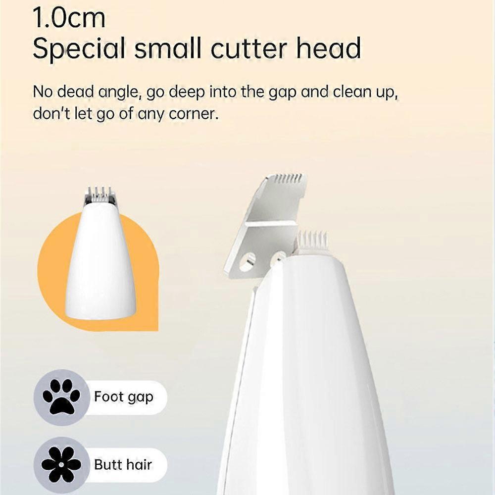 Multifunction Pet Shaver Electric Hair Trimmer with 4 Blades Grooming Clipper Nail Grinder Professional Recharge Dog Cat Haircut