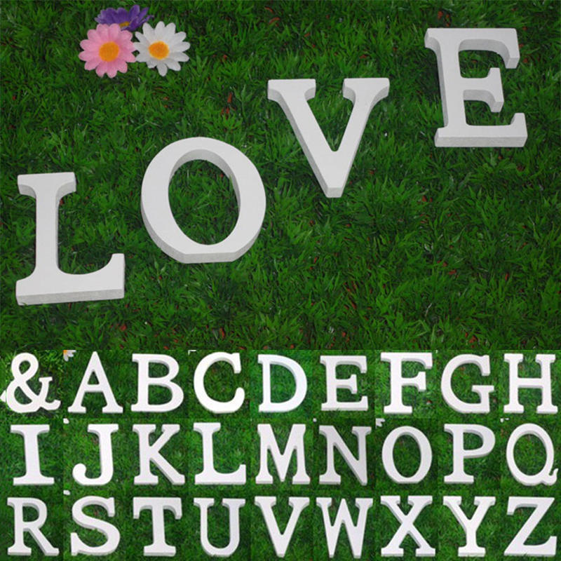 Large 26 wooden alphabet letters wall hanging nursery decor 