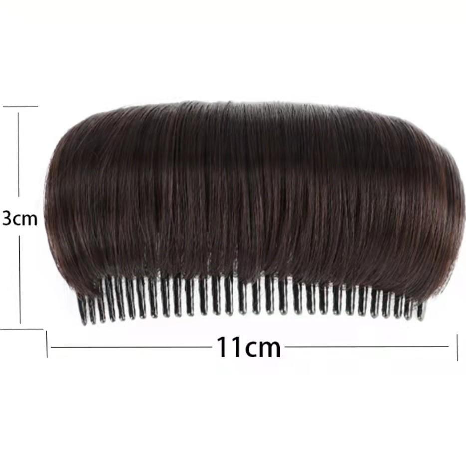 Women Invisible Fluffy Hair Pad for Female Cushion Stable Comfortable High Temperature Fiber Insert Comb Styling Accessories 1pc