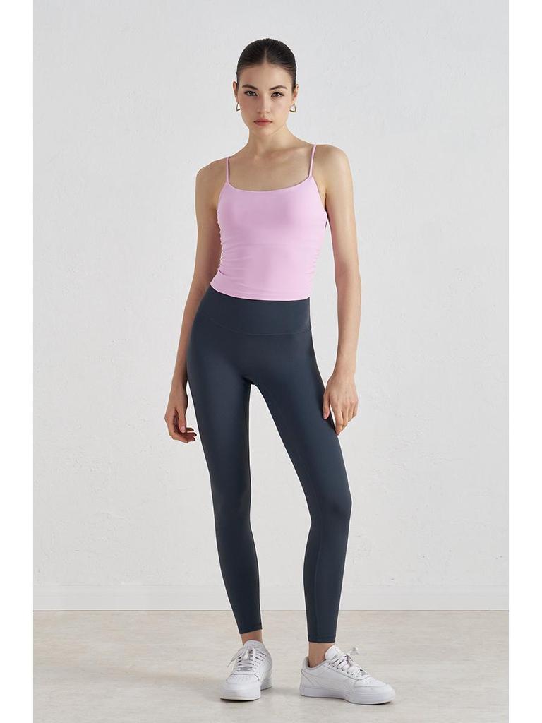 2025 Nude Feel Sports Bra: Shockproof Yoga Camisole for Spring/Summer Fitness