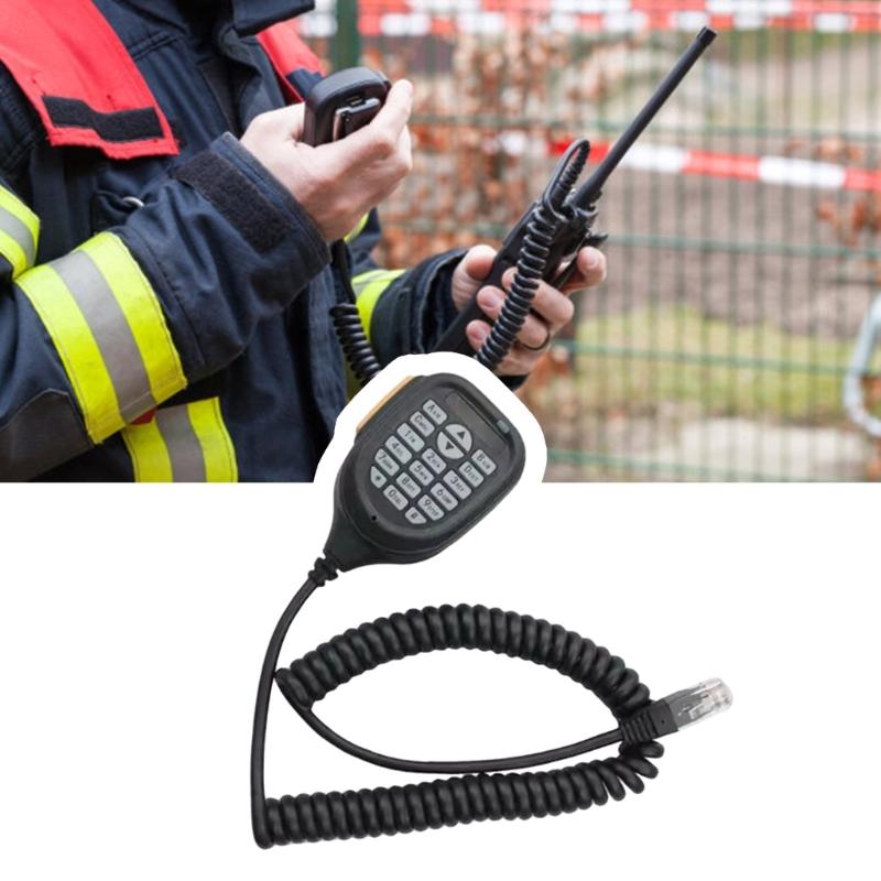 Handheld Microphone for Mobile Radios Easy To Operate Speaker Convenient Speaker Microphone Suitable for BJ218 BJ318