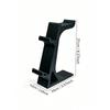 3-In-1 Game Controller Holder For 2 Gamepads & 1 Headphone Space-Saving Desktop Organizer Headphone Storage Rack