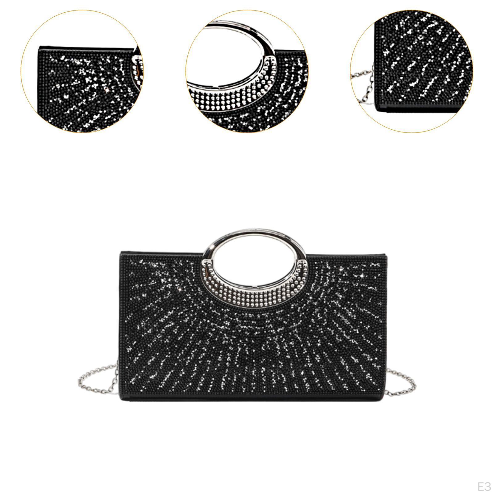 Женская сумка-клатч креативная кроссбоди для выпускного вечера вечернее платье золотой — фото 5