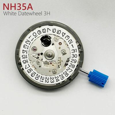 Japans origineel NH35 automatisch mechanisch uurwerk hoge nauwkeurigheid 24 juwelen Mod horloge vervanging NH35A datum op 3:00