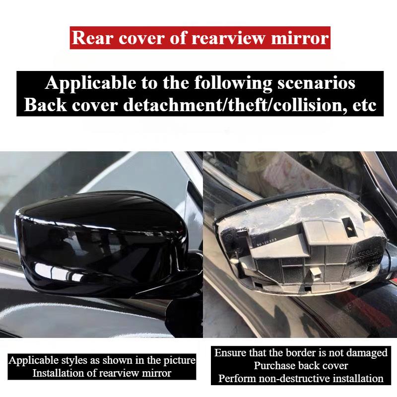 Für Honda 8. Generation Accord Spiegelgehäuse Abdeckung 08-13 Modelle Links und Rechts Rückspiegel Schalen Reflektor Abdeckungen 1 Stück