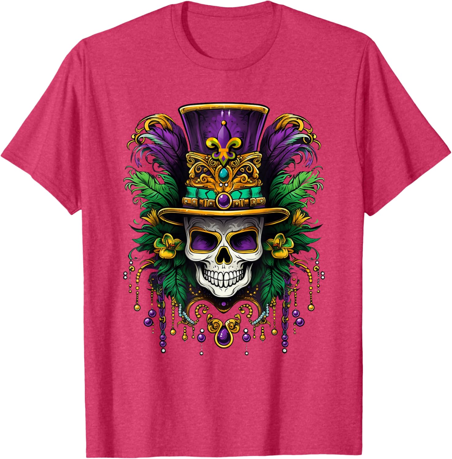 

Mardi Gras Costume Sugar Skull Carnival New Orleans Trip TShirt Unisex Fashionable SpringSummer 2026 New Arrival 4XL