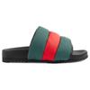 Gucci Wmns Padded Web Slide Sandal 'Green Red' Women's 700320 UFR30 3060