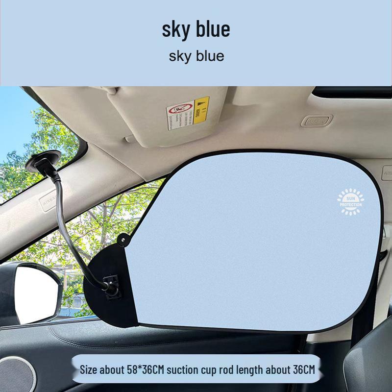 Car Sunshade: Innovative Side Window Sun Protection & Heat Insulation Curtain Suction Cup Set (Car Use)