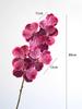 Artificial Vanda Orchid Flowers Real Touch Fake Orchid Folral Arrangement  Realistic Decorative Vanda Flower