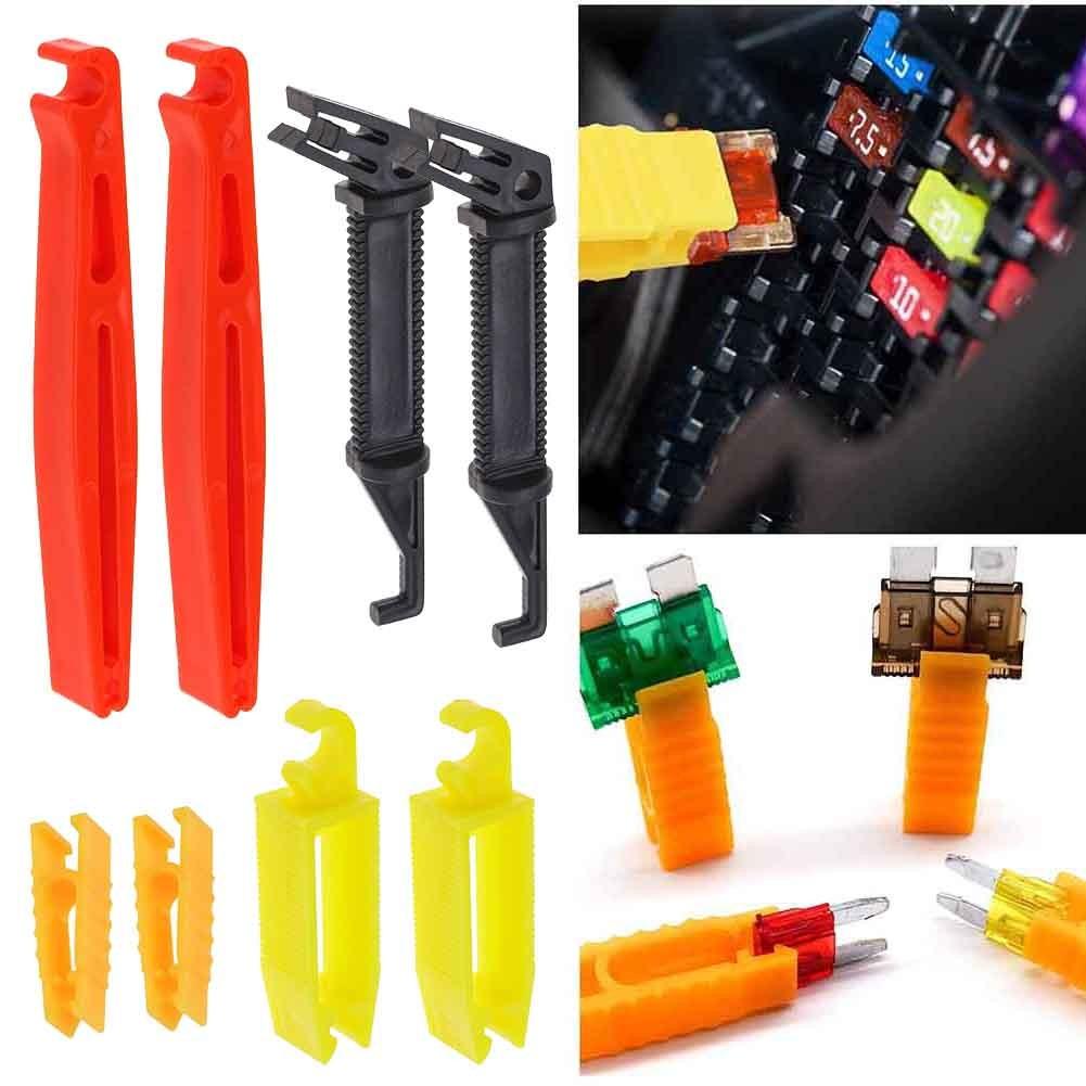 8 Pieces Car Clips Plastic Practical Automobile Fuse Puller
