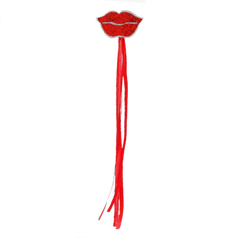 Valentine's Day Red Heart Headband Hair Clip - Wedding & Party Photo Prop