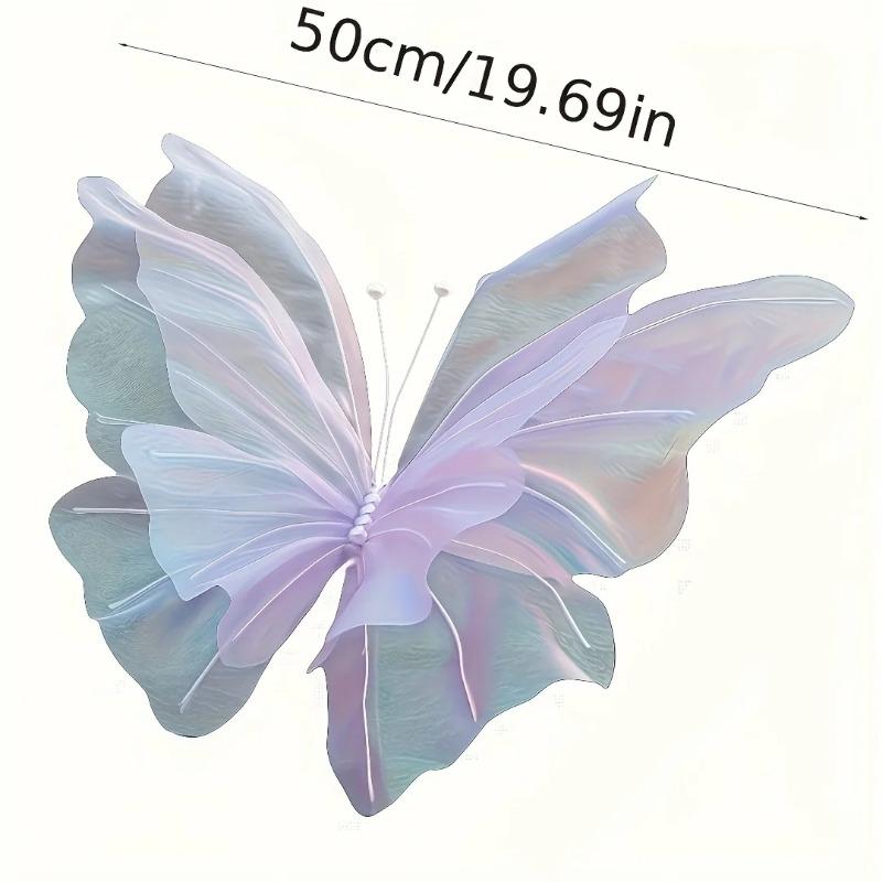 3D Artificial Butterfly 1pc Wedding Decoration for Bridal Showers Home Garden Decor Create All-Season Festive Atmosphere Tools