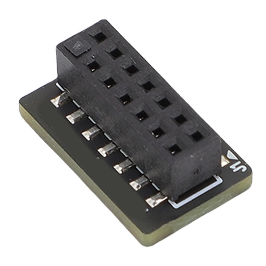 TPM 2.0 Module Support for ASROCK Motherboard 14Pin SPI TPM2.0 Remote Card Encryption Security Board for Win 11