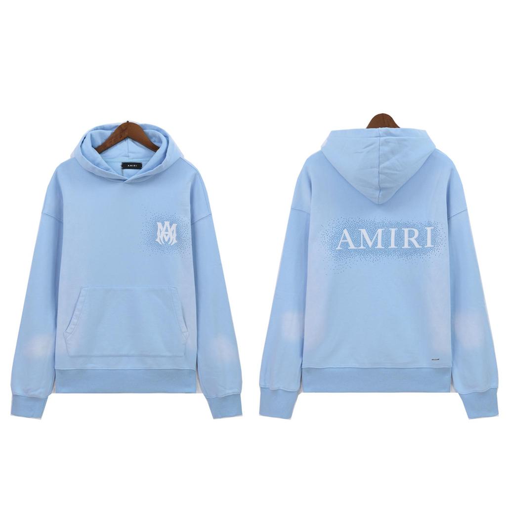 AMIR New Autumn/Winter Embroidered Letter Hooded Sweatshirt & Long Pants Set