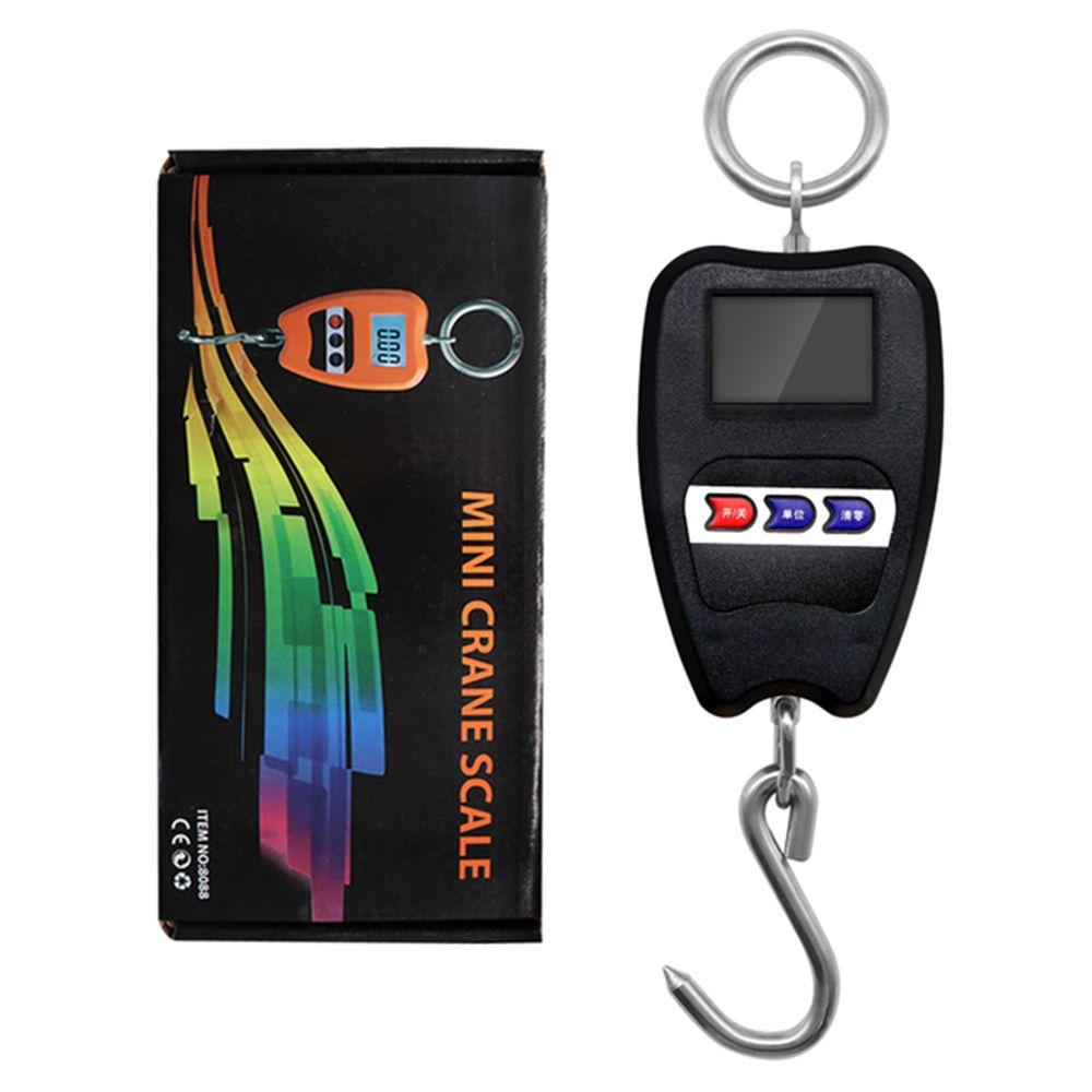 Hanging Stainless Steel Hook Scale Heavy Duty Crane Scale LCD Digital Scale 200kg Electronic Scale