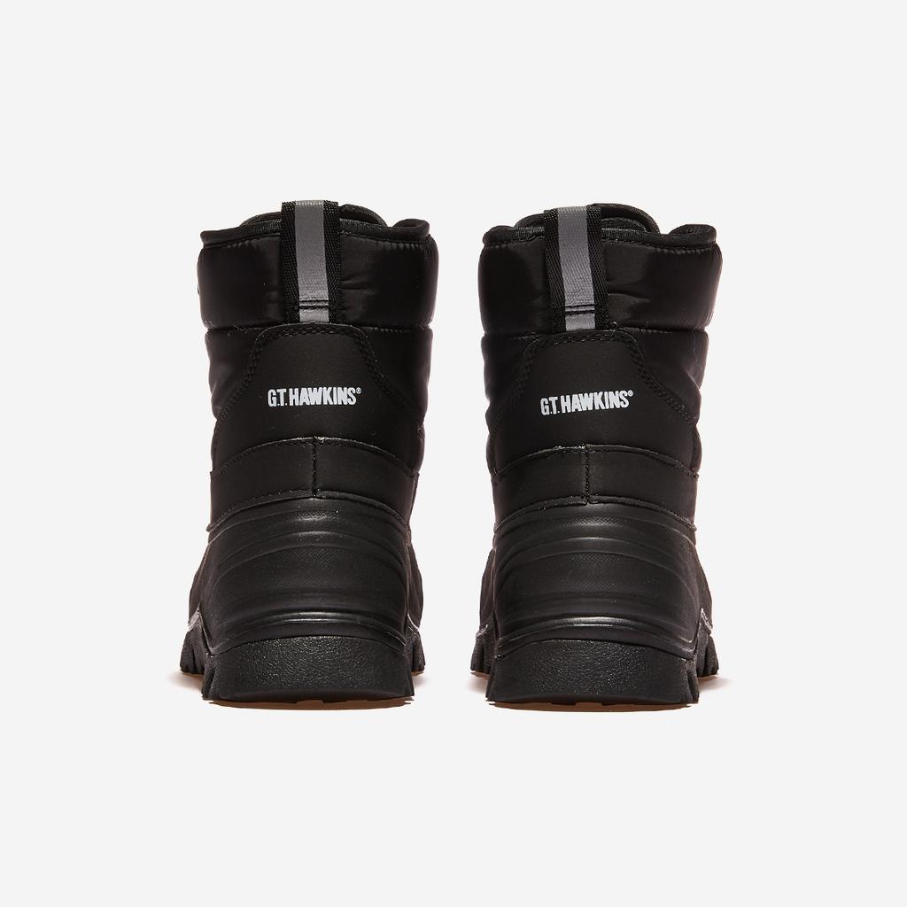[Hawkins] 19-23 Bear Padded Boots [HK05006-BLACK]