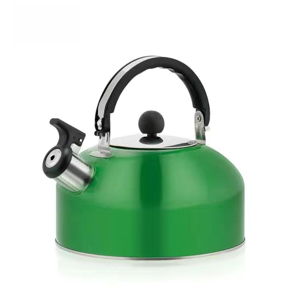 3L Camping Kettle Stainless Steel Tea Kettle Stove Whistling Kettle Suitable ForTravel Hiking Cooking Lightweight Tea Kettle
