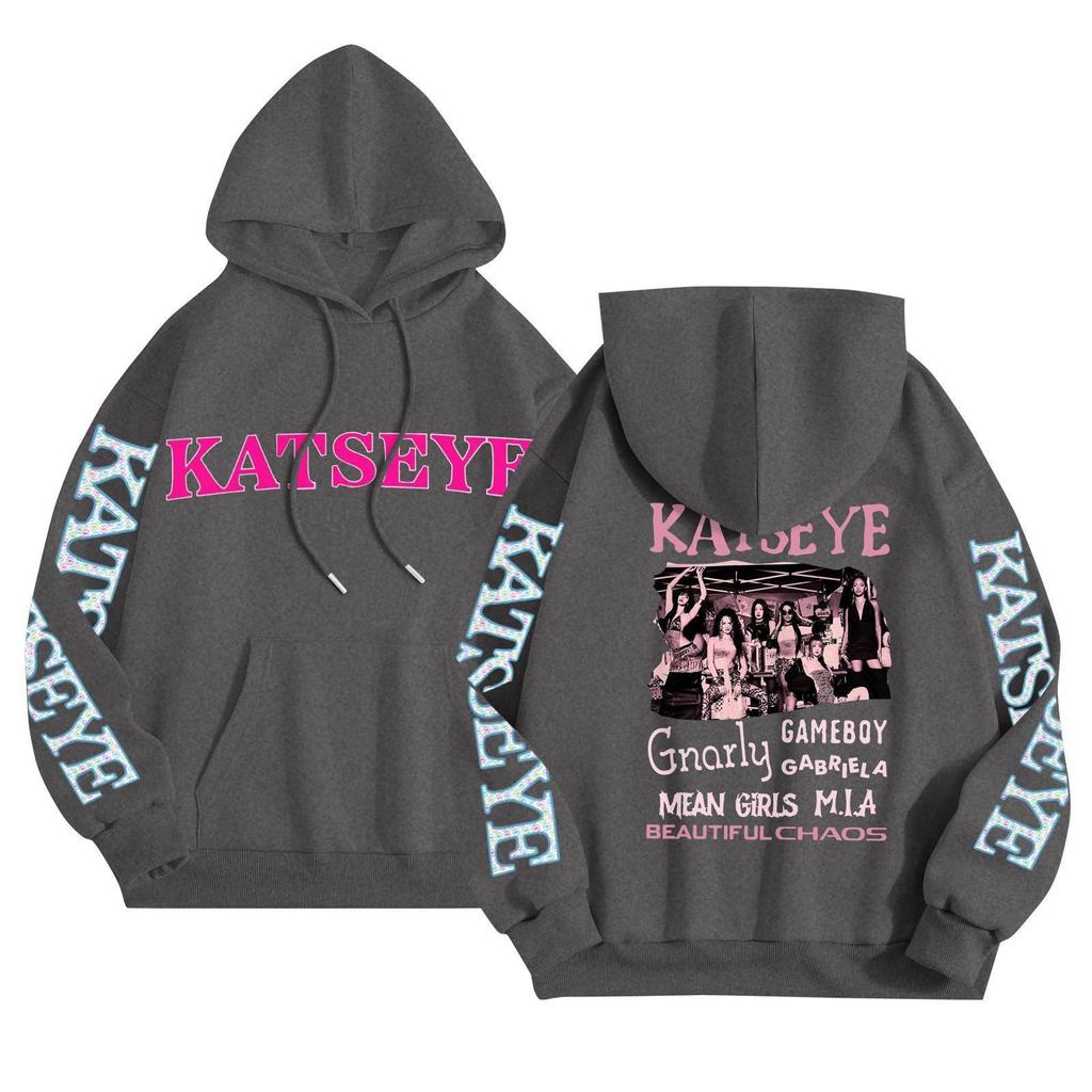 Unisex Fashion Lightweight Long Sleeve Pullover With Pockets Printed Hoodie