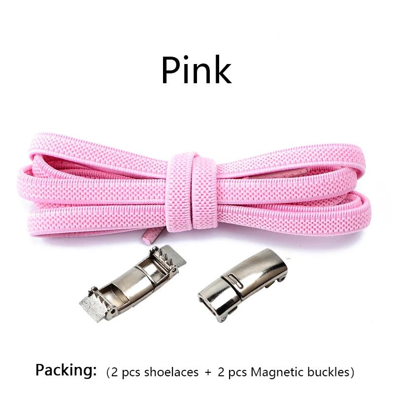 Elastische Schnürsenkel Turnschuhe Schnürsenkel ohne Binden Magnetische Schnürsenkel ohne Binden Kinder Erwachsene 0,6 cm Breite Flache Schnürsenkel Schuhzubehör