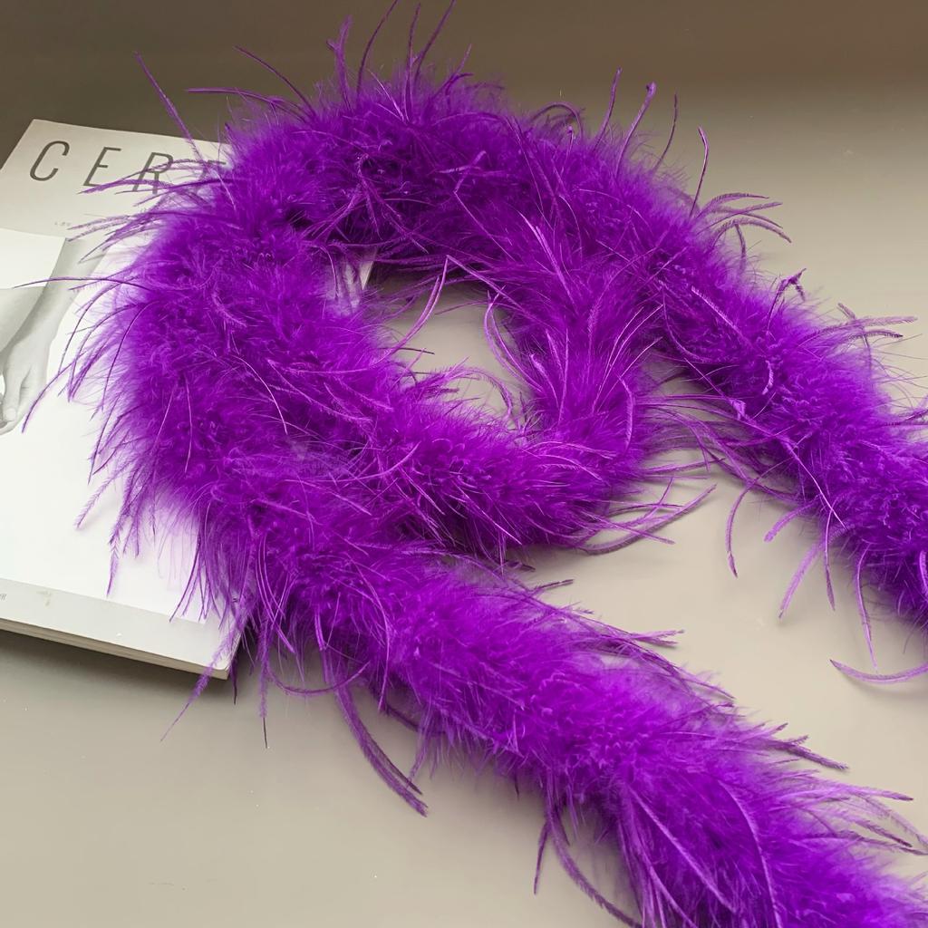 Colored Feather Strips, Ostrich Hair, Top Strips, Dance Costumes DIY Decorative Materials, Clothing Accessories