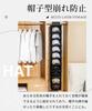 Hanging Storage Closet Hat Rack Shoe Storage Shoe Rack Cap Hat Storage Case Baseball Cap Rack Large Capacity Multifunctional Cap Storage Hanging