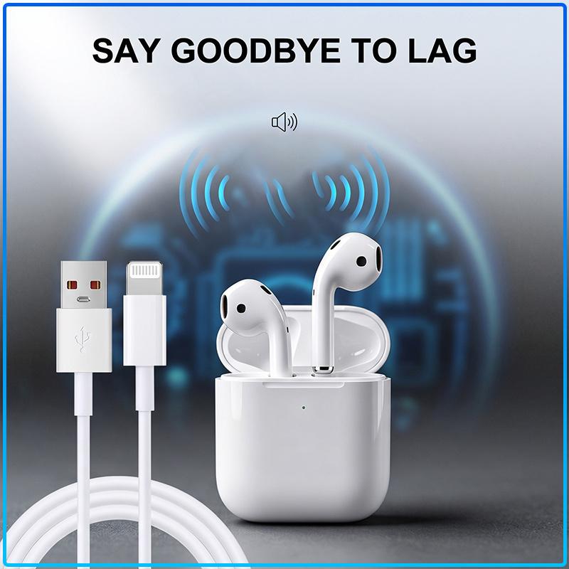 Second Generation Air 2 Bluetooth Earphone With Instant Connection Long Battery Life Ergonomic Design High Quality Sound Wireless Headset