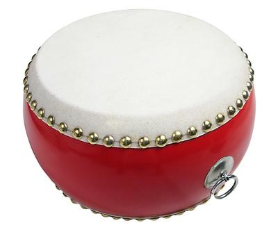 R-STYLE Kids Percussion and Drum Practice Set: Authentic Cowhide Drum Set (Standard Size (24cm Diameter X 14cm Height), Includes Bamboo Percussion Ins