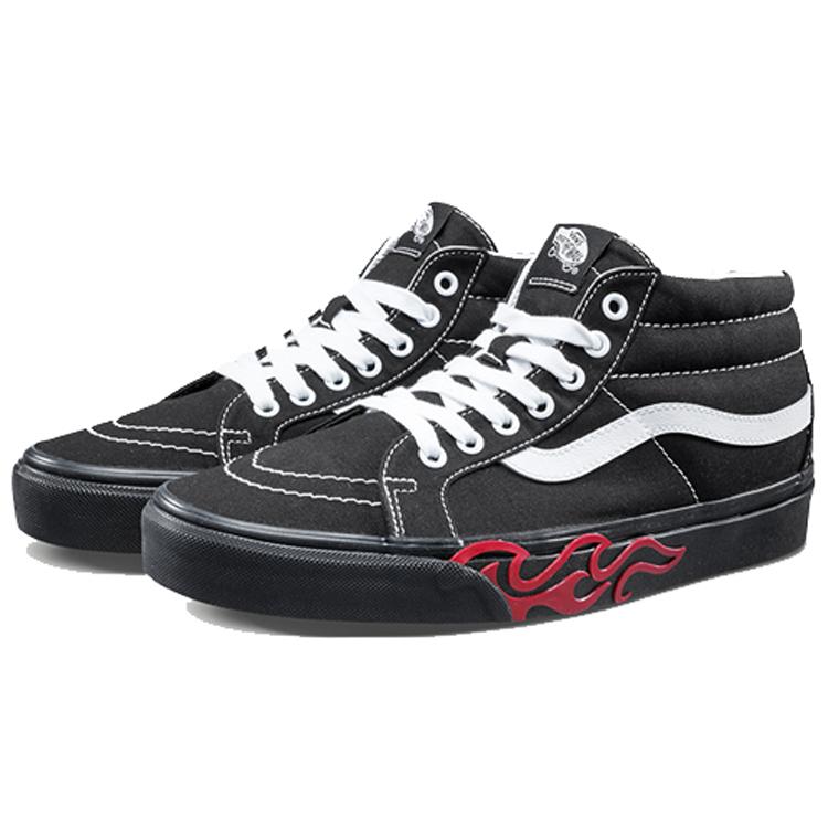 Sk8 Vans-Mid 'Flame Cut Out' VN0A3MV8UQZ