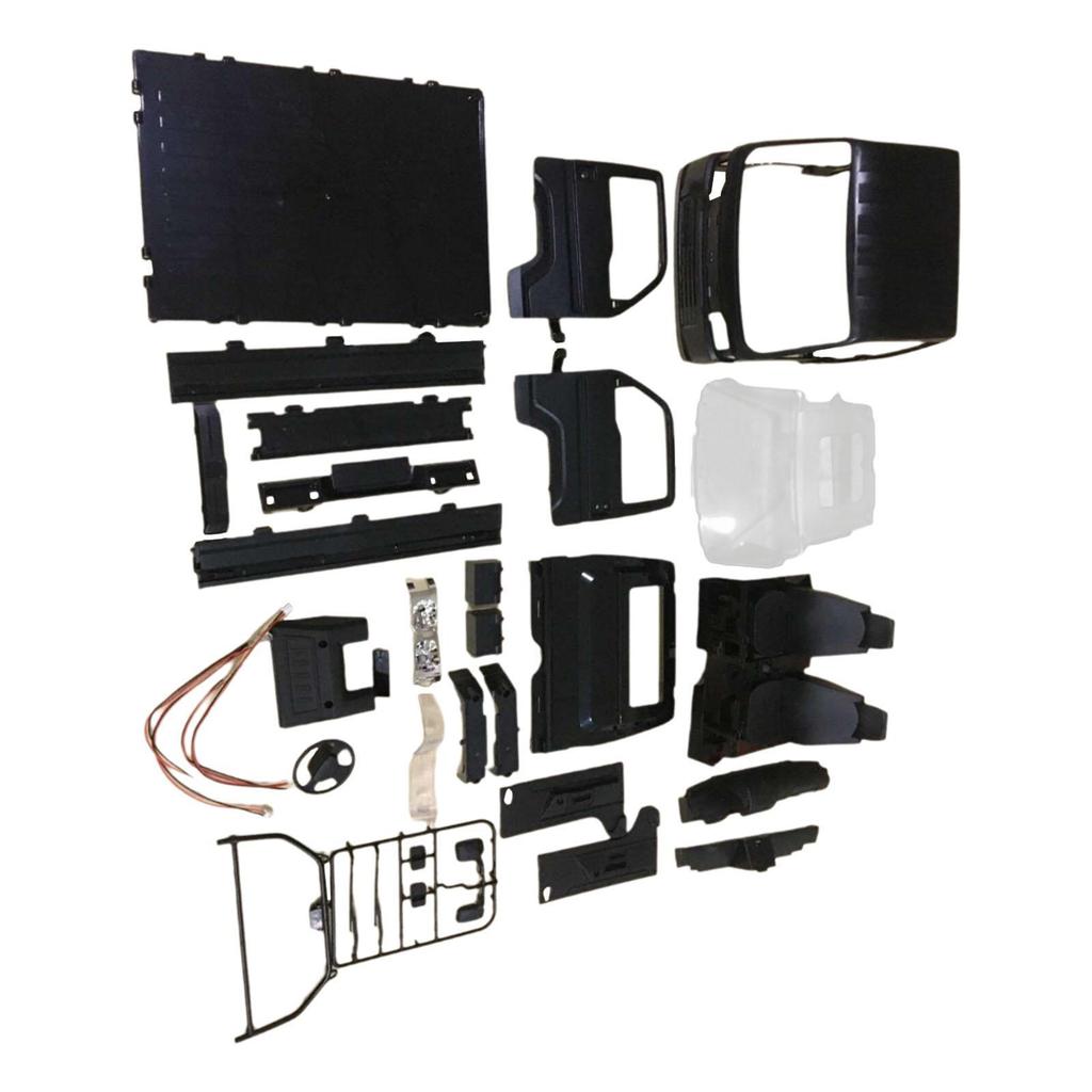 RC Car Truck Shell Replacement Easy to Install DIY Upgrade Parts RC Car Shell for WPL D12 WL01 Ld1297 1:16 RC Car Accessories