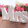 1Set ( 3Pcs )  Newest Design English Letters Mr&Mrs Wedding Decoration Present Table Centrepiece De Wedding Decor Miniatures