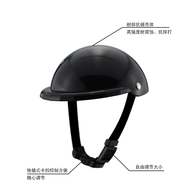 Pet Safety Helmet Cat Dog Headwear Pet Motorcycle Helmet Headwear Pet Toy Hat Sunglasses Helmet Cover
