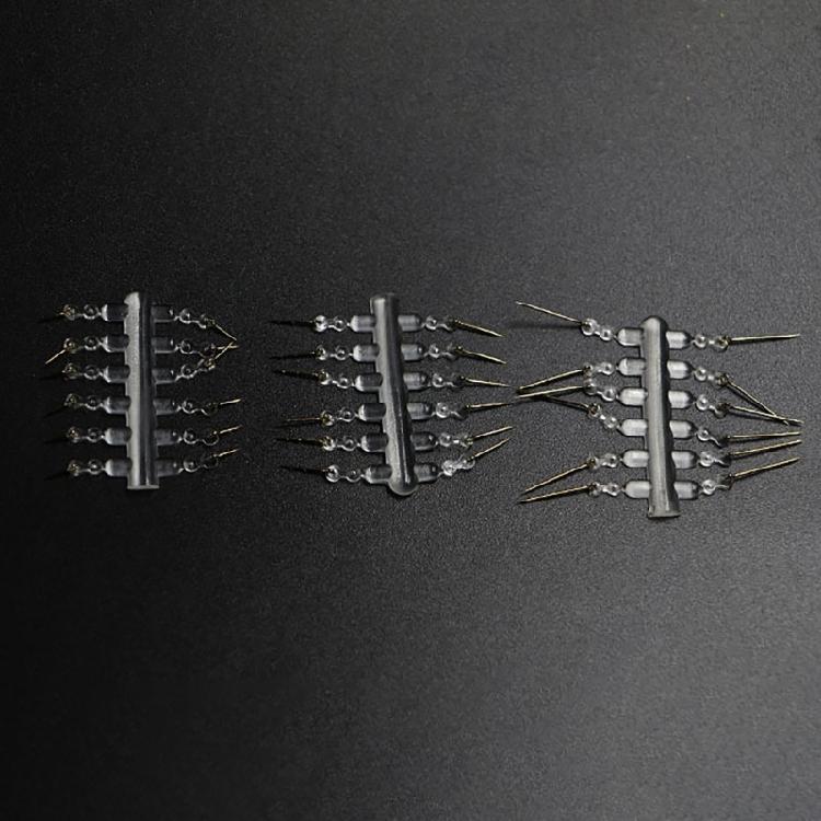 12Pcs Carp Baits Stinging Boilies Pin Replacement with Silicones Corn Ronnies Hair Rig
