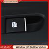 7 bucăți/set autocolant pentru buton de ridicare a geamului mașinii ornamente cu paiete pentru Chevrolet Cruze Malibu TRAX/Buick Encore Excelle/Opel Mokka
