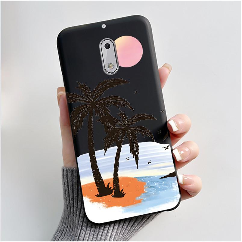 

Casing For Nokia 6 Phone Case Nokia6 2017 TA-1021 Cover Aesthetic Fashion Cute Cat Matte Soft TPU Case Nokia 6 Shockproof Bumper Nokia 6