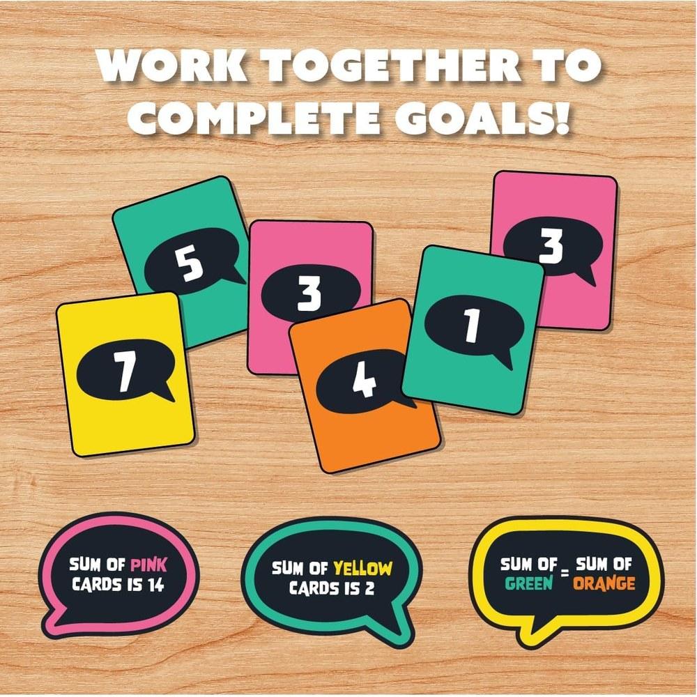 Gamewright Party to Go Cahoots Cooperative Hint and Sync Card Game