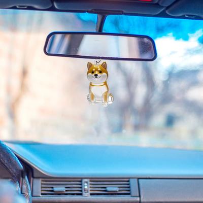 Yousheng Keychain Pet Style Collect Pet Hair Transparent Pendant Keyring Bag Pendant Key Holder Handbag Backpack Accessories