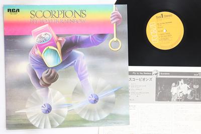 LP Record SCORPIONS - Fly To The Rainbow RVP6089 RCA 1976 Japan Rock Used