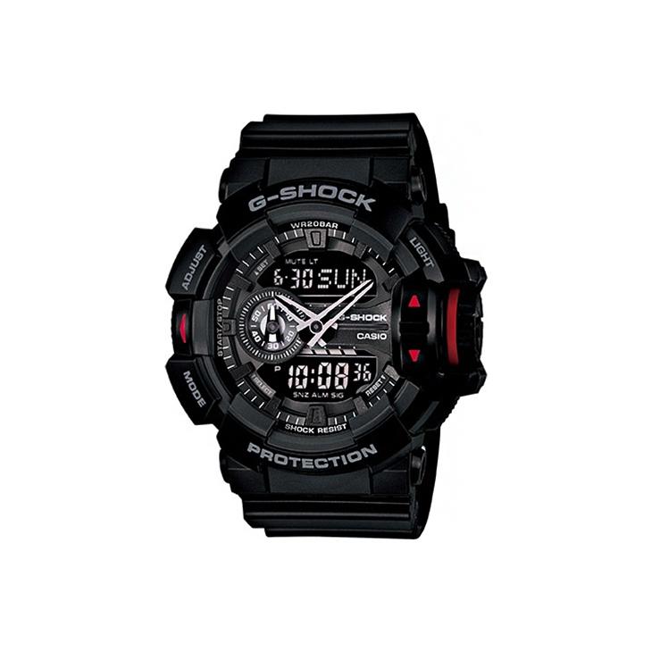 CASIO Men G-SHOCK Black Watch GA-400-1B GA-400-1B Black Dial