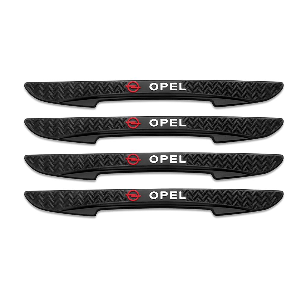 4pcs 3D Car Door Anti-Collision Bumper Strip Guards Side Protector Sticker for Opel Astra H G Insignia Mokka Zafira Corsa Ampera  VS5