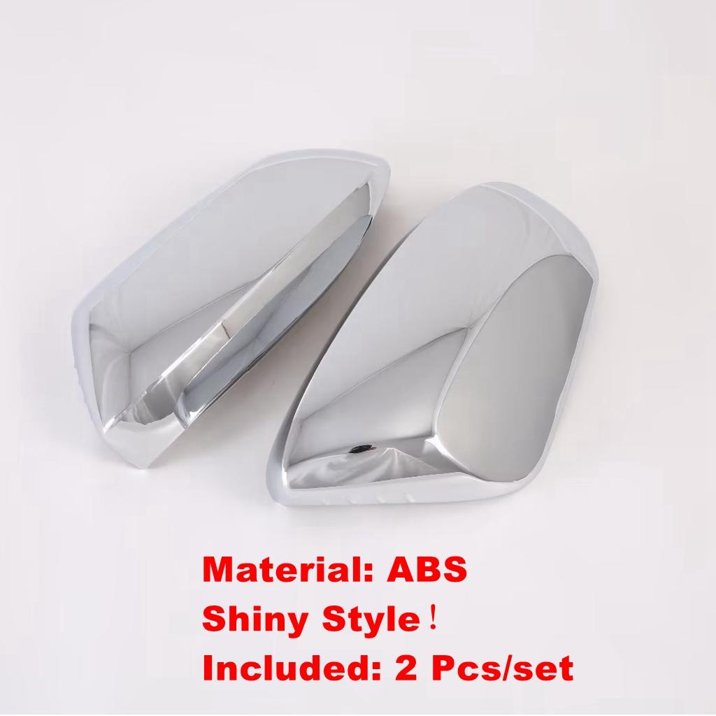 Outer Side Door Rearview Mirror Cover Trim Shiny / Carbon Fiber Car Exterior Accessories For Toyota Yaris Ativ / Vois  2024