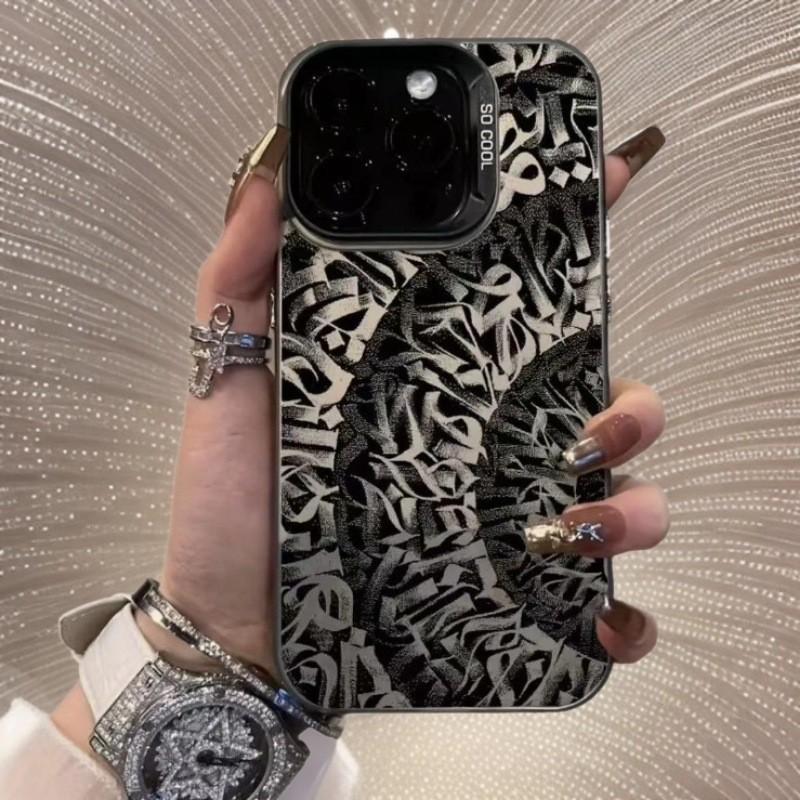 

European-American Style Retro Round Case for Apple iPhone 17 Pro Max and Earlier Models iPhone 14 Plus