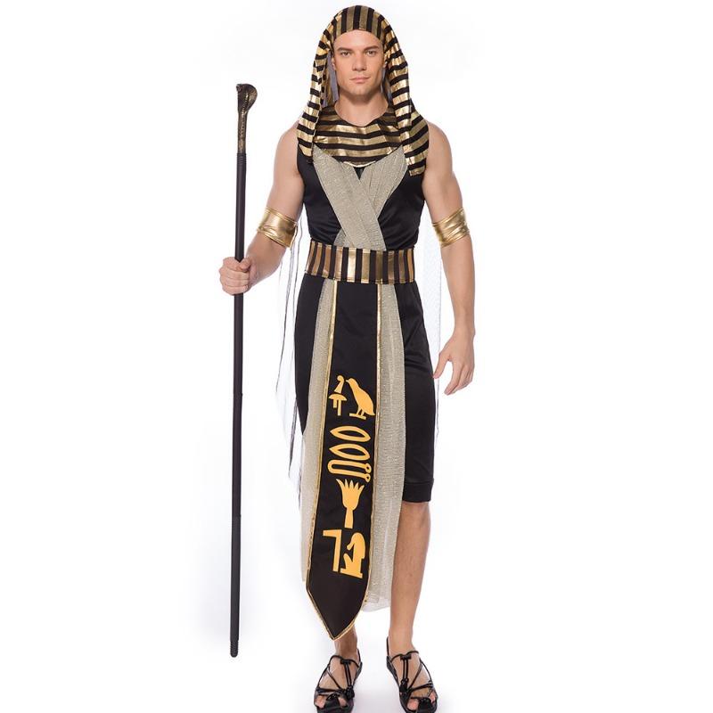 Halloween Masquerade Queen Pharaoh King Queen Costume Adult Couple