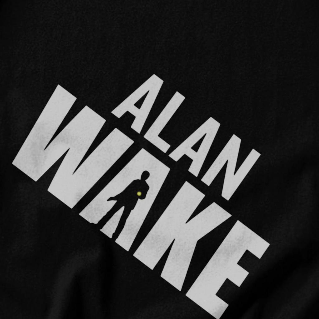 Men T Shirt Alan Wake Game Unique Y2K Graphic Customized Unisex Clothing T Shirts