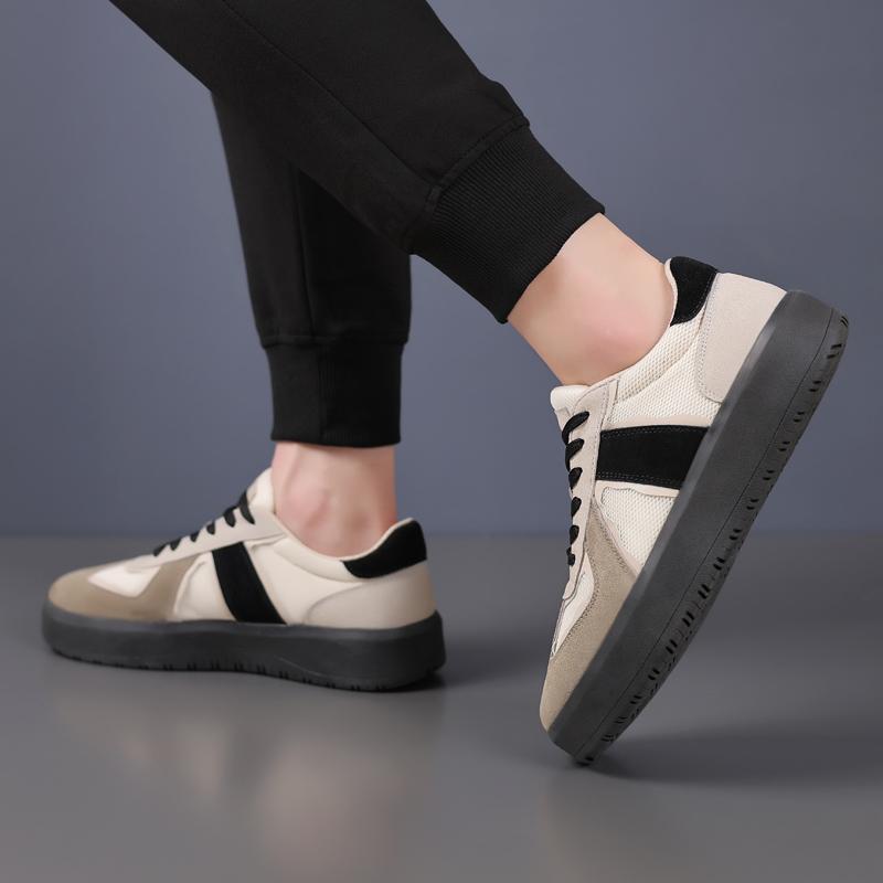 Thick Bottom Men Casual Shoes Breathable Mens Lace-Up Sneakers Luxury Brand Men's Vulcanize Footwear Outdoor Male Walking Shoes